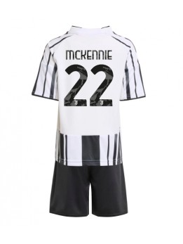 Billige Juventus Weston McKennie #22 Hjemmedraktsett Barn 2025-26 Kortermet (+ Korte bukser)